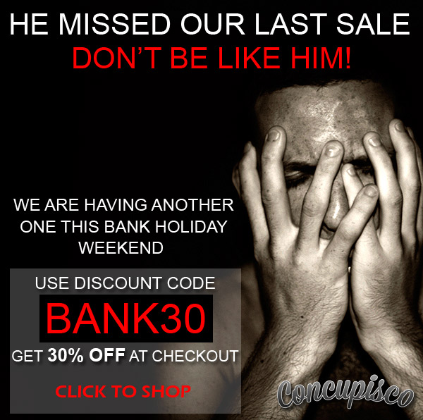 may bank holiday sale on mens underwear and swimwear