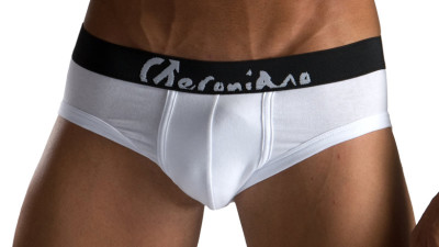 Geronimo underwear 1051s2 white briefs