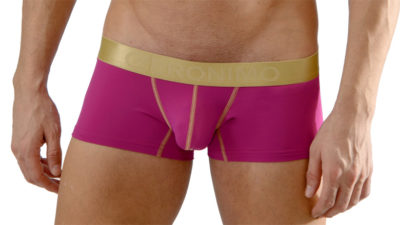 pink menswear, pink boxer brief