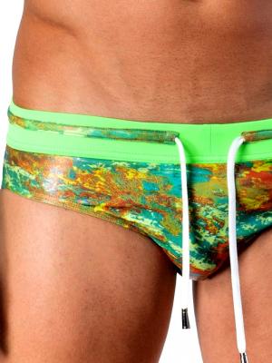 Geronimo Briefs, Item number: 1416s2 Green, Color: Multi, photo 4