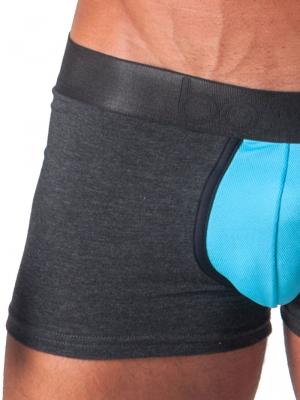 Boxair Boxers, Item number: Boxer Trunk Graphite, Color: Grey, photo 3