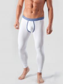 Long Johns, Geronimo, Item number: 1265j6 White with Blue