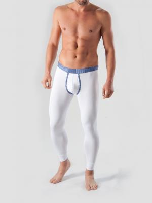 Geronimo Long Johns, Item number: 1265j6 White with Blue, Color: White, photo 2