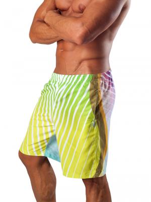 Geronimo Board Shorts, Item number: 1553p4 Green Boardshort, Color: Multi, photo 4