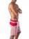 Geronimo Board Shorts, Item number: 1540p4 Red Boardshort, Color: Red, photo 3