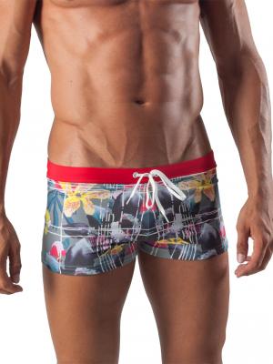 Geronimo Boxers, Item number: 1504b1 Red Swim Trunk, Color: Red, photo 1