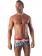 Geronimo Boxers, Item number: 1504b1 Red Swim Trunk, Color: Red, photo 2