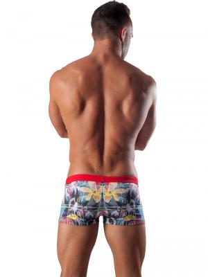 Geronimo Boxers, Item number: 1504b1 Red Swim Trunk, Color: Red, photo 5