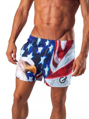 Geronimo Swim Shorts, Item number: 1532p1 Eagle Swim Short, Color: Multi, photo 1