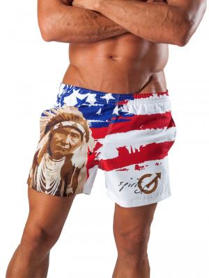 Geronimo Swim Shorts, Item number: 1532p1 American Swim Short, Color: Multi, photo 1