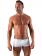 Geronimo Square Shorts, Item number: 1516b2 White Swim Hipster, Color: White, photo 2
