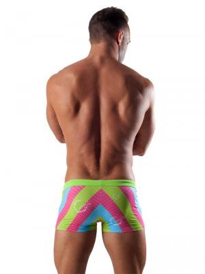 Geronimo Boxers, Item number: 1512b1 Green Swim Trunk, Color: Green, photo 6