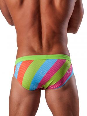Geronimo Briefs, Item number: 1512s2 Green Swim Brief, Color: Green, photo 4