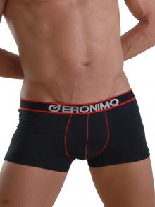Boxers, Geronimo, Item number: 958b2 Black with Red Thread