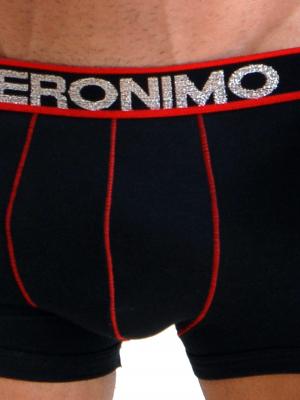 Geronimo Boxers, Item number: 958b2 Black with Red Thread, Color: Black, photo 4