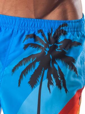 Geronimo Board Shorts, Item number: 1558p4 Blue Boardshorts, Color: Blue, photo 3