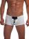 Geronimo Boxers, Item number: 734b2 White Lace up Boxer, Color: White, photo 2