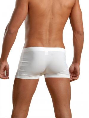 Geronimo Boxers, Item number: 734b2 White Lace up Boxer, Color: White, photo 4