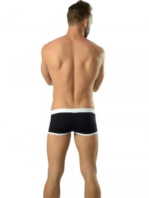 Geronimo Square Shorts, Item number: 1601b2 Black Swim Hipster, Color: Black, photo 5