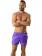 Geronimo Swim Shorts, Item number: 1605p1 Purple Swim Shorts, Color: Purple, photo 2
