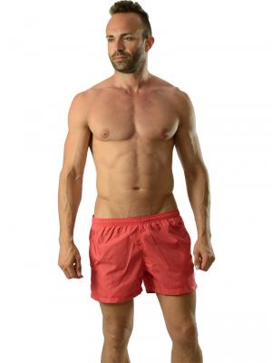 Geronimo Swim Shorts, Item number: 1605p1 Red Swim Shorts, Color: Red, photo 2