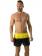 Geronimo Swim Shorts, Item number: 1606p1 Yellow Black Swim Shorts, Color: Black, photo 3