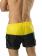 Geronimo Swim Shorts, Item number: 1606p1 Yellow Black Swim Shorts, Color: Black, photo 6