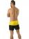 Geronimo Swim Shorts, Item number: 1606p1 Yellow Black Swim Shorts, Color: Black, photo 7