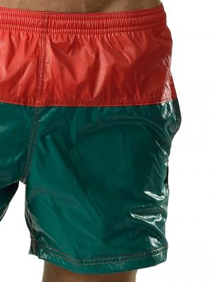 Geronimo Swim Shorts, Item number: 1606p1 Red Green Swim Short, Color: Green, photo 3