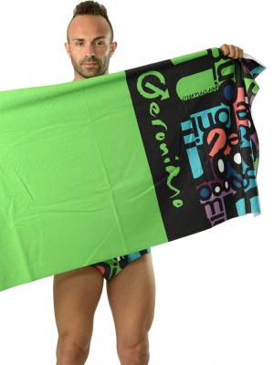 Geronimo Beach Towels, Item number: 1616x1 Green Beach Towel, Color: Green, photo 3
