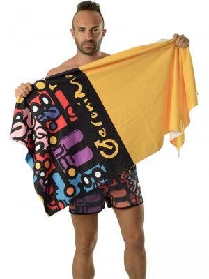 Geronimo Beach Towels, Item number: 1616x1 Yellow Beach Towel, Color: Yellow, photo 3