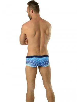 Geronimo Square Shorts, Item number: 1602b2 Blue Swim Hipster, Color: Blue, photo 5