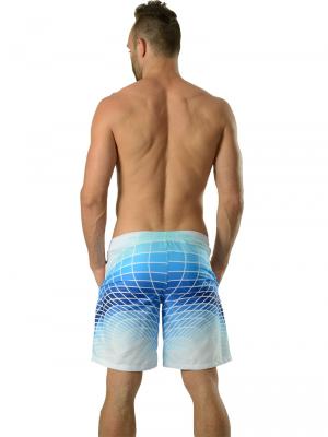Geronimo Board Shorts, Item number: 1602p4 Blue Boardshorts, Color: Blue, photo 5