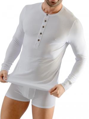 Geronimo Long sleeve , Item number: 1667t6 White Longsleeve t-shirt, Color: White, photo 1