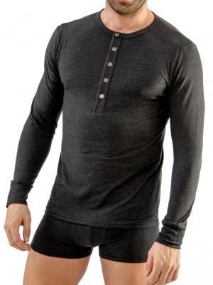 Geronimo Long sleeve , Item number: 1667t6 Graphite Longsleeve top, Color: Grey, photo 1