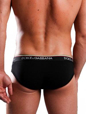 Dolce & Gabbana Briefs, Item number: N60033 O0022, Color: Black, photo 2
