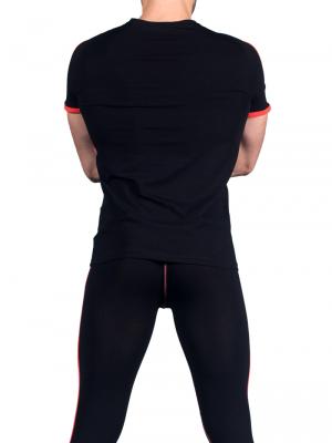 Geronimo T shirt, Item number: 1666t5 Black Red T-shirt, Color: Black, photo 4