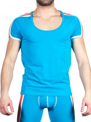 Geronimo T shirt, Item number: 1666t5 Blue Mens T-shirt, Color: Blue, photo 1