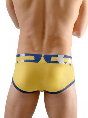 Geronimo Briefs, Item number: 1665s1 Yellow Men's Brief, Color: Yellow, photo 5