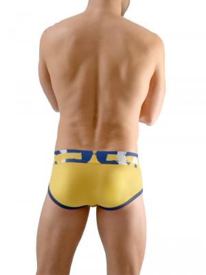 Geronimo Briefs, Item number: 1665s1 Yellow Men's Brief, Color: Yellow, photo 6