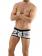 Geronimo Boxers, Item number: 1669b1 Orchid Boxer Briefs, Color: White, photo 2