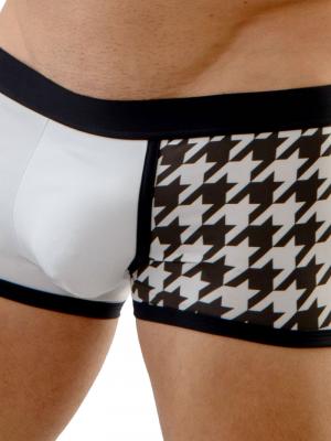 Geronimo Boxers, Item number: 1670b1 Stars Boxer Briefs, Color: White, photo 3