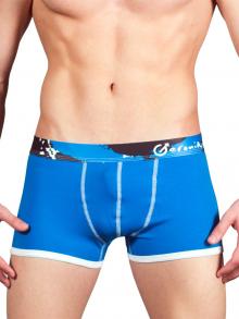 Boxers, Geronimo, Item number: 1664b1 Blue Boxer Trunks