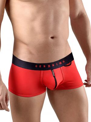 Geronimo Fetish, Item number: 1766b1 Red Zip Front Boxer, Color: Red, photo 1