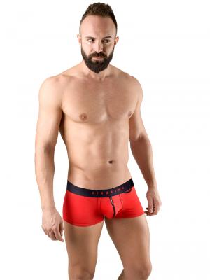 Geronimo Fetish, Item number: 1766b1 Red Zip Front Boxer, Color: Red, photo 2