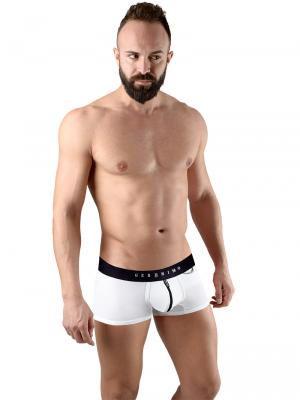 Geronimo Fetish, Item number: 1766b1 White Zip Front Boxer, Color: White, photo 2