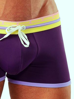 Geronimo Boxers, Item number: 1626b1 Purple Swim Trunks, Color: Purple, photo 3