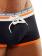 Geronimo Square Shorts, Item number: 1626b2 Black Orange Hipster, Color: Black, photo 3