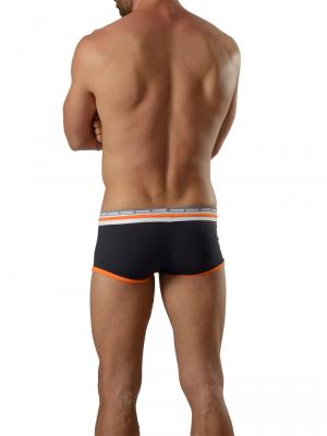 Geronimo Square Shorts, Item number: 1626b2 Black Orange Hipster, Color: Black, photo 5
