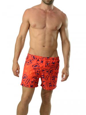 Geronimo Swim Shorts, Item number: 1630p1 Red Swim Short, Color: Red, photo 2